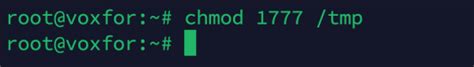 chmod 1777|chmod .